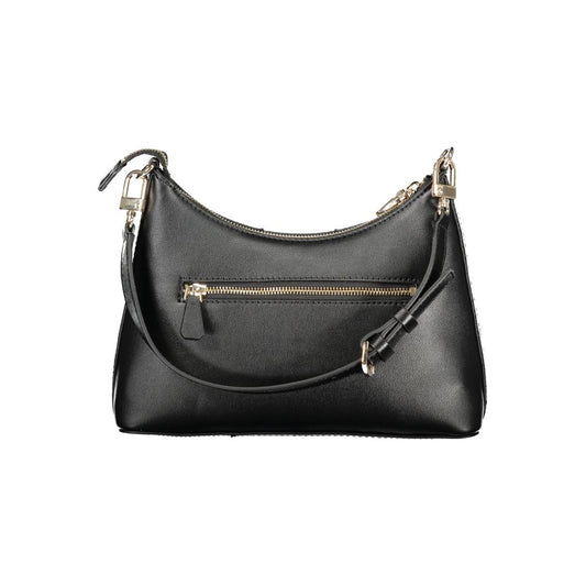 Guess Jeans – Schwarze Polyethylen-Handtasche