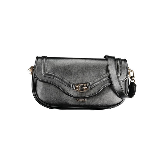 Guess Jeans – Schwarze Polyethylen-Handtasche