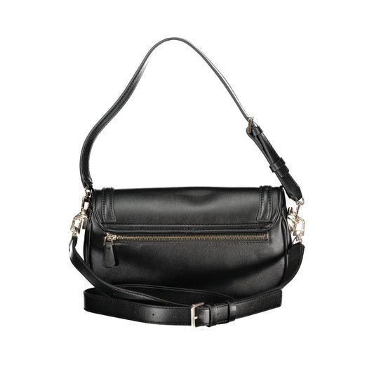 Guess Jeans – Schwarze Polyethylen-Handtasche
