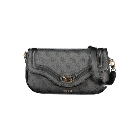 Guess Jeans – Schwarze Polyethylen-Handtasche