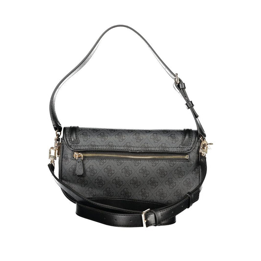 Guess Jeans – Schwarze Polyethylen-Handtasche