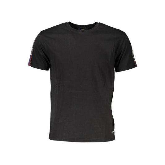 Cavalli Class Black Cotton T-Shirt