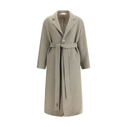 Fear Of God Brown Wool Coat
