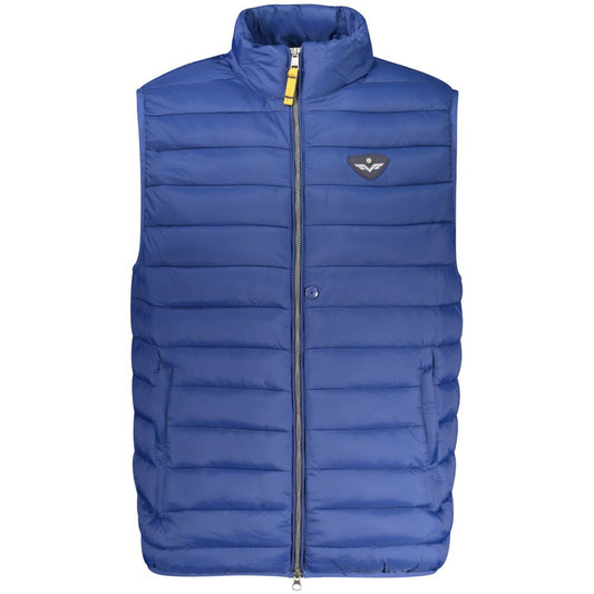 Blaue Herrenjacke aus Polyamid von Armata Di Mare
