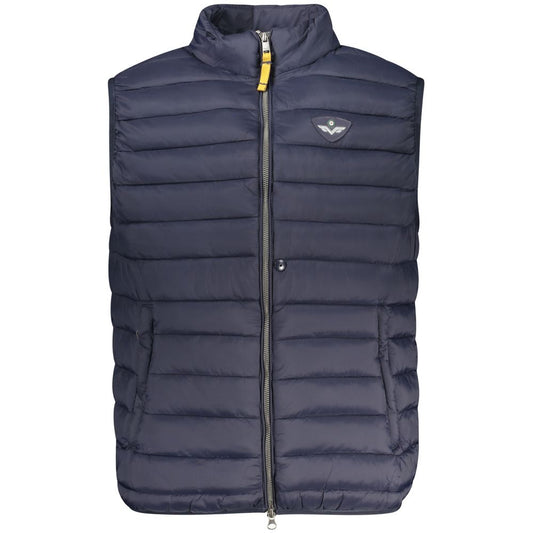 Blaue Herrenjacke aus Polyamid von Armata Di Mare