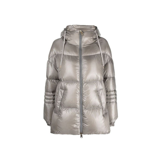 Herno Gray Polyamide Coat