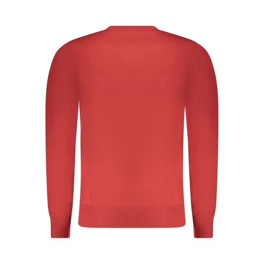 Rifle Red Wool Men Sweater