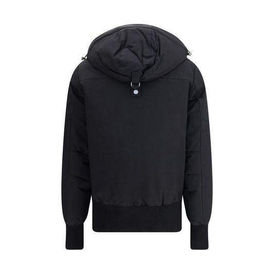 Moose Knuckles Black Cotton Clothing
