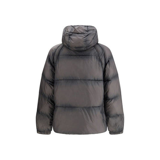 Represent Black Nylon Full-Length Jacket