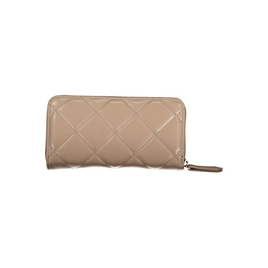 Mario Valentino Brown Polyethylene Wallet