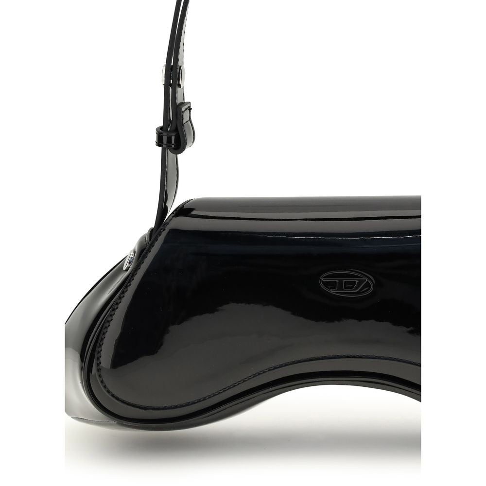 Diesel Black Polyethylene Shoulder Bag