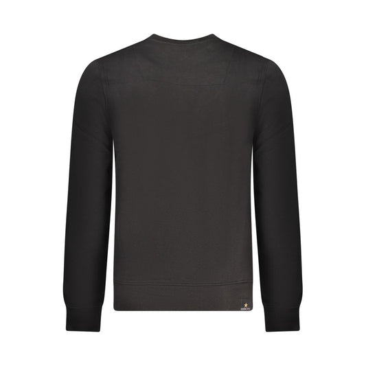 Accademia Militare Black Cotton Men Sweatshirt