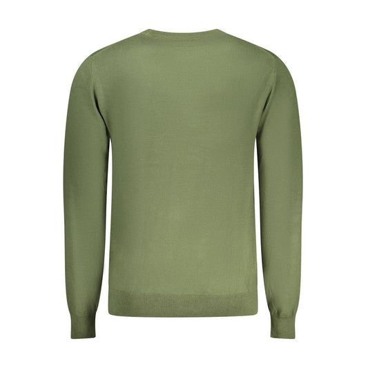 Accademia Militare Verde Cotton Men's Sweater