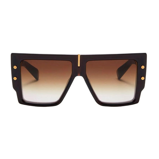 Balmain Brown Acetate Sunglasses