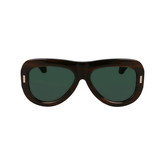 Ferragamo Bicolor Acetate Sunglasses
