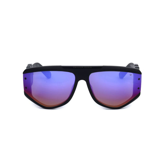 Philipp Plein Black Acetate Sunglasses