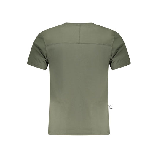 K-WAY Green Cotton Men T-Shirt