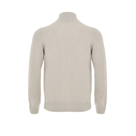 Gran Sasso Beige Cashmere Cardigan