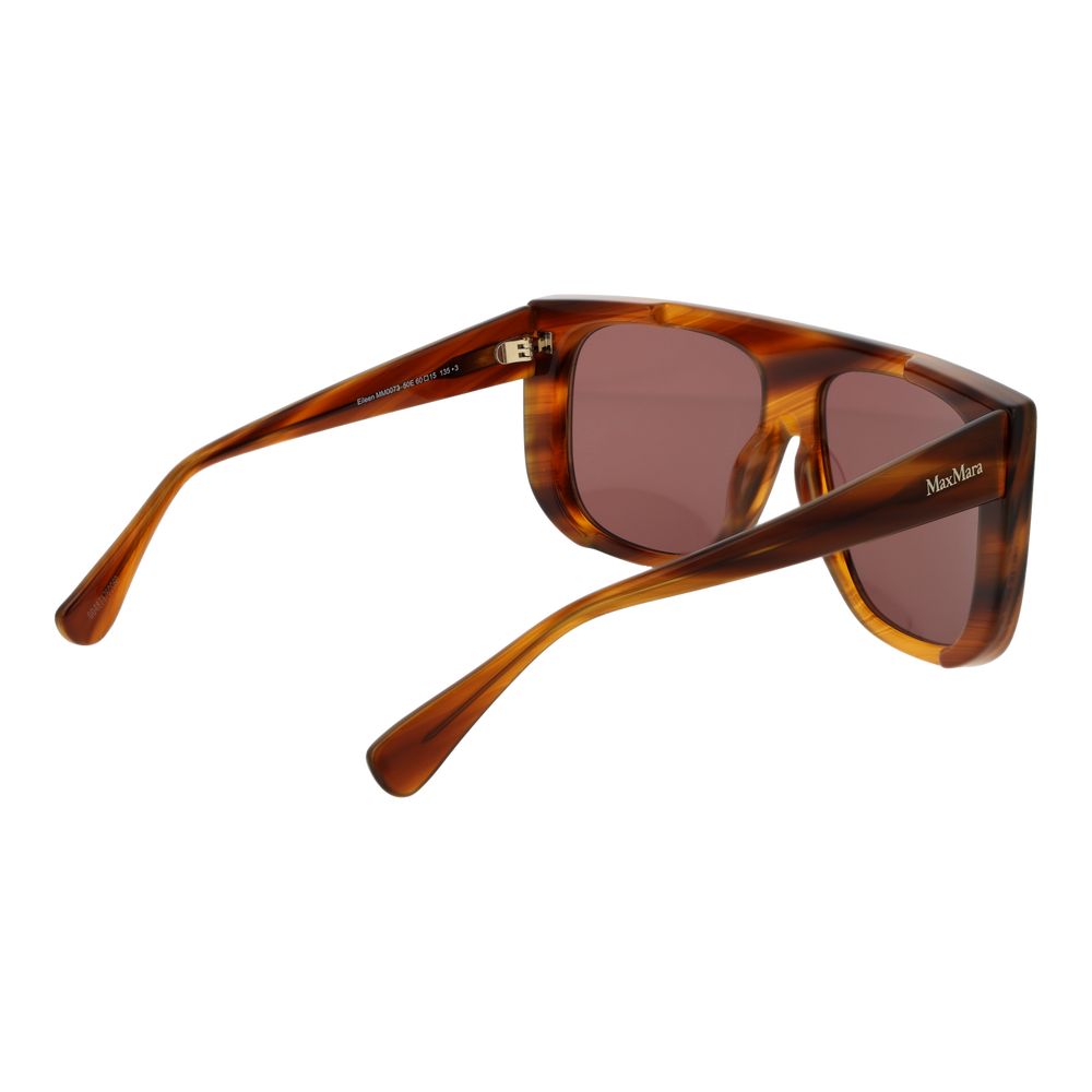 Max Mara Brown Acetate Sunglasses