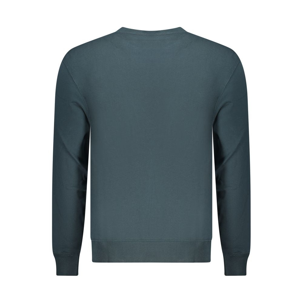 Calvin Klein Blue Cotton Men Sweatshirt