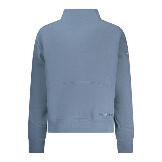 North Sails Blue Cotton Women's Sweatshirt