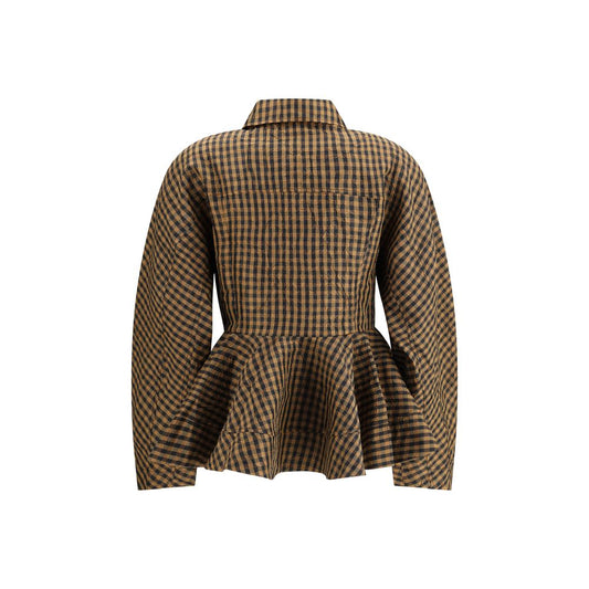 Ganni Multicolor Polyester Blouse