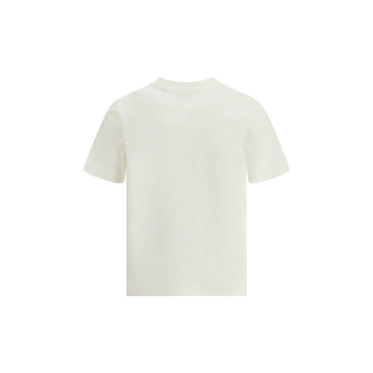 Burberry White Cotton T-Shirt