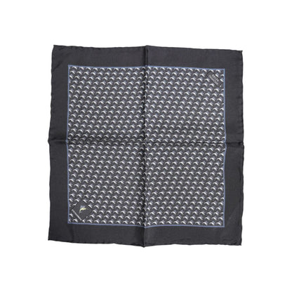 Dolce & Gabbana Black Silk Scarf