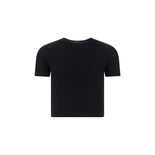 Fendi Black Cotton T-Shirt