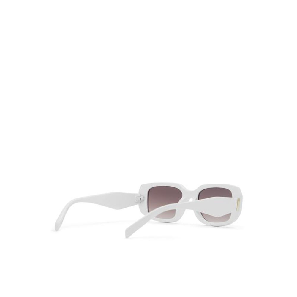 ALDO White Polycarbonate Sunglasses