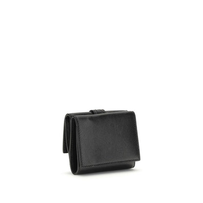 Chloé Black Lamb Ovis Aries Aries Wallet