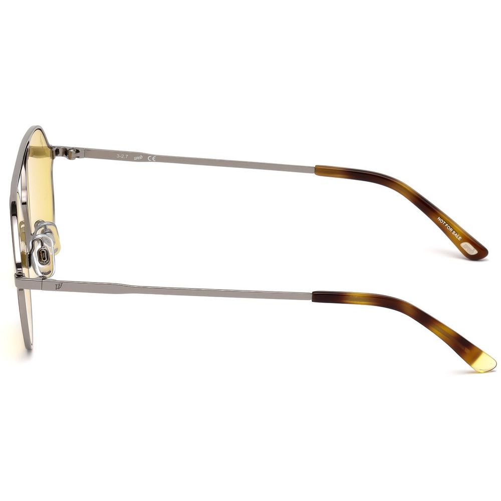 WEB EYEWEAR Silver Metal Sunglasses