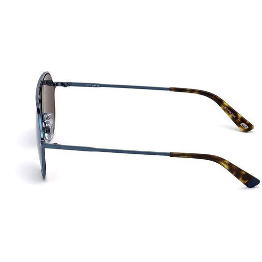 WEB EYEWEAR Blue Metal Sunglasses