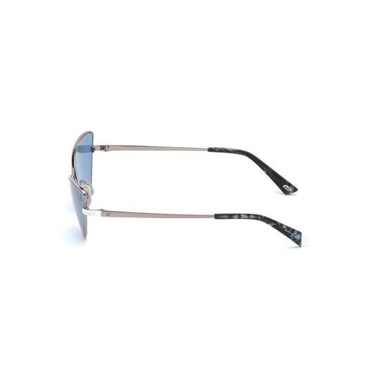 WEB EYEWEAR Gold Metal Sunglasses