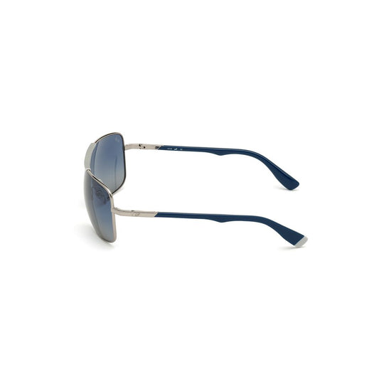 WEB EYEWEAR Gray Metal Sunglasses