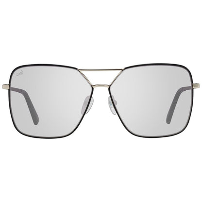 WEB EYEWEAR Gold Metal Sunglasses