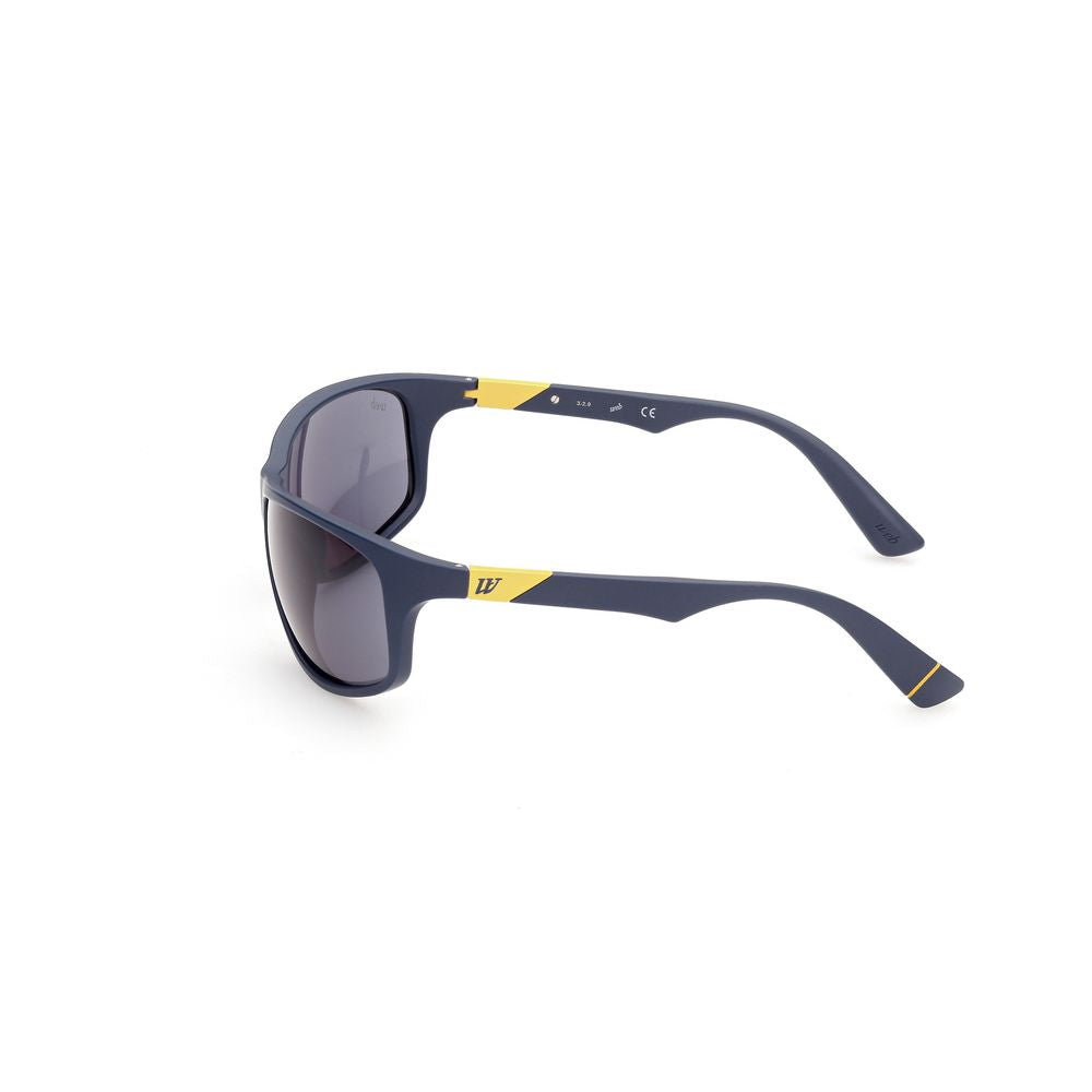 WEB EYEWEAR Blue Acetate Sunglasses
