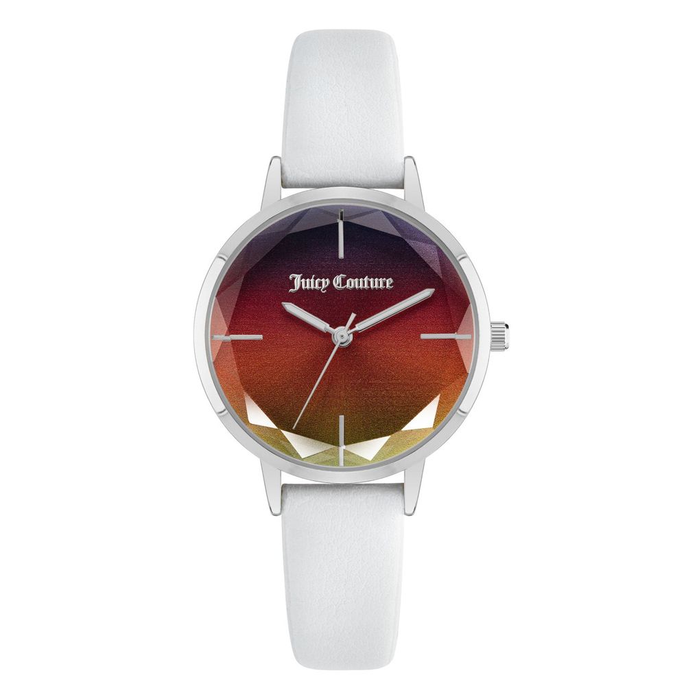 Juicy Couture White Plastic Dress Watch