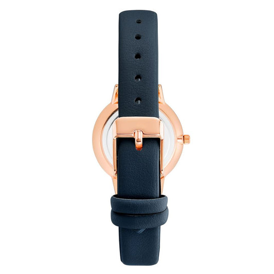 Juicy Couture Blue Plastic Dress Watch