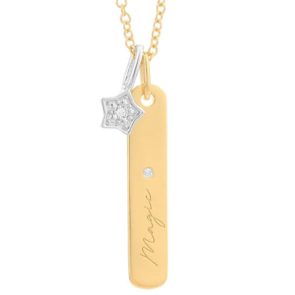 SECRECY Gold Silver Necklace