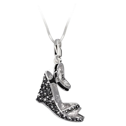 GLAMOUR Black Silver Bracelet
