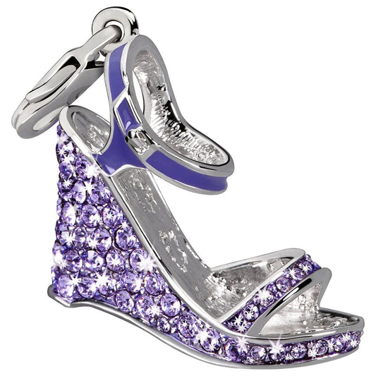 GLAMOUR Purple Silver Bracelet