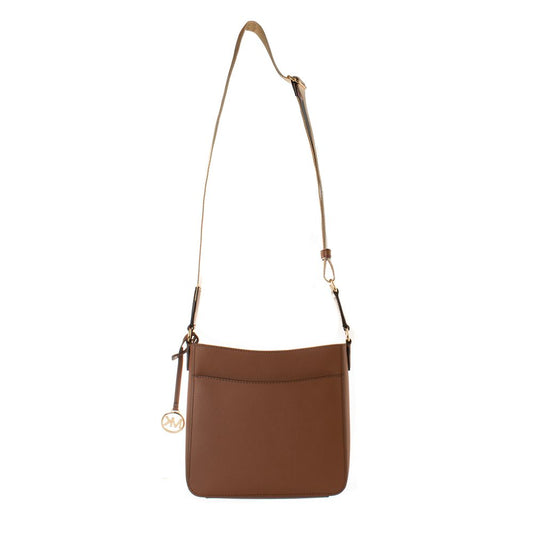 Michael Kors Brown Canvas Crossbody Bag