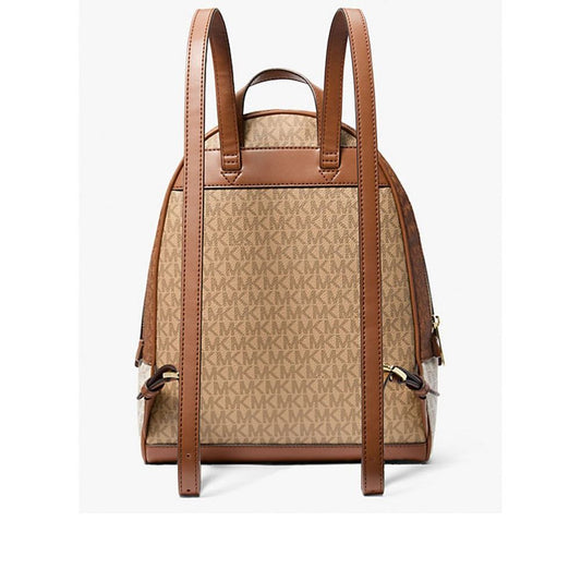 Michael Kors Brown Leather Backpack