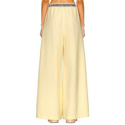 Stella McCartney Bicolor Wool Casual Pants