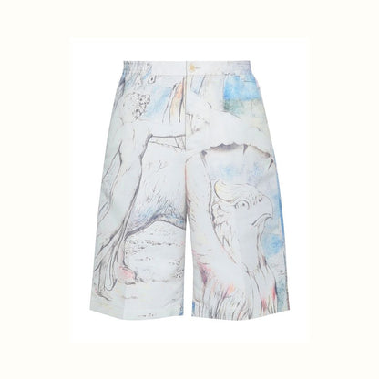 Alexander McQueen Beige Polyester Short And Mini Shorts