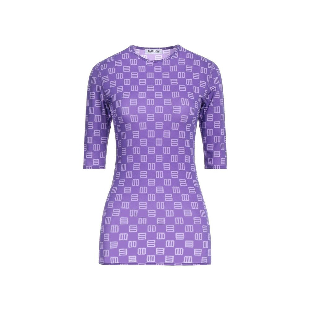 Ambush Multicolor Elastane T-Shirt