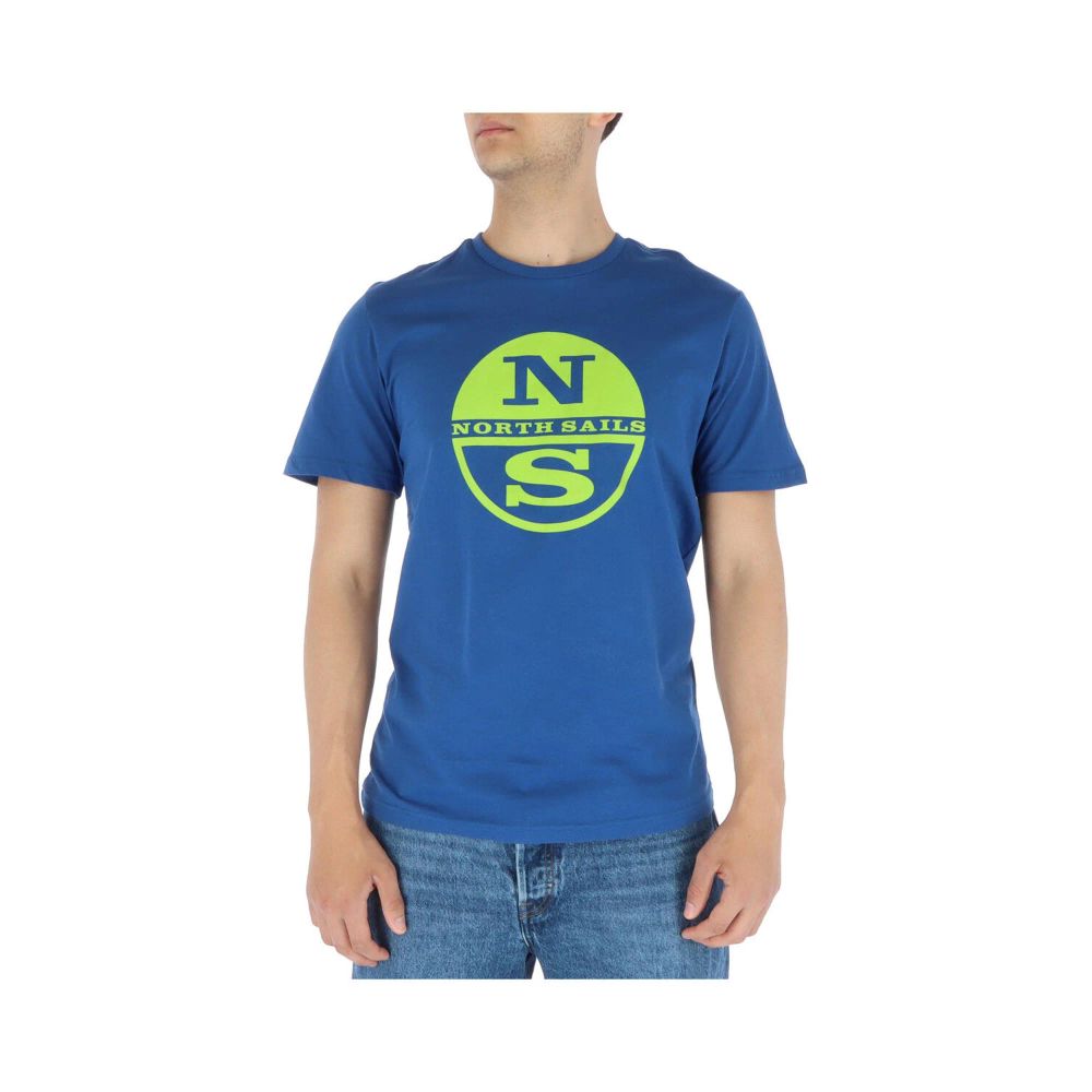 North Sails Blue Cotton T-Shirt