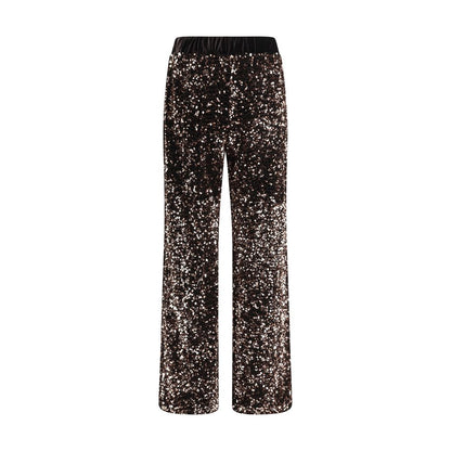 Ella Multicolor Polyamide Casual Pants