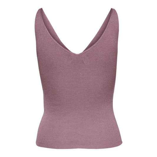 Jacqueline De Yong Multicolor Nylon Tank Tops